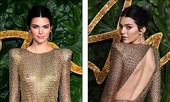 Kendall Jenner diện đầm xuyên thấu không nội y ‘náo loạn’ sự kiện