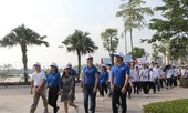 Hoa hậu Ngọc Hân cùng đoàn viên, thanh niên 'đi bộ vì cộng đồng'