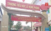Kiểm tra vụ giáo viên thi dạy giỏi cấm học sinh kém tới lớp ở HP