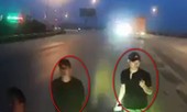 Truy tìm nhóm thanh niên “ăn vạ” trước đầu xe ô tô trên quốc lộ 1A