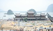 2000 người làm việc ngày đêm trên công trình chuẩn bị Đại lễ Phật đản 2019