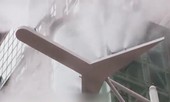 Video: Vòi phun sương thông minh xua tan nắng nóng ở Trung Quốc