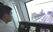 Học viên lái tàu Cát Linh - Hà Đông tập xử lý sự cố qua mô hình