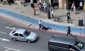 Người đàn ông 1 mình đánh đuổi 2 tên cướp trên đường phố London