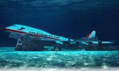 Máy bay Boeing 747 được nhấn chìm để xây công viên dưới nước