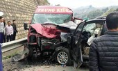 2 ô tô đâm nhau trên cao tốc Nội Bài-Lào Cai: Nhiều người thương vong