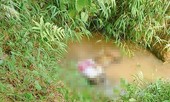 Phát hiện nam thanh niên chết úp mặt dưới hố nước gần nghĩa trang