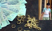 Đi ngủ không khóa cửa, 4 cây vàng 'bốc hơi'