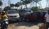 Hai ô tô va chạm trên đường Tam Trinh, lái xe tử vong bên trong