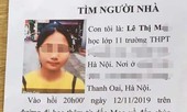 Tìm thấy nữ sinh lớp 11 mất tích ở Hà Nội khi đi học thêm