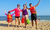 Sức hút của bãi biển quê hương chị Võ Thị Sáu dịp Tết Kỷ Hợi
