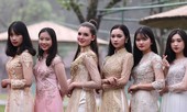 Nhan sắc nữ sinh lai, sở hữu chiều cao ‘khủng’ trình diễn thời trang