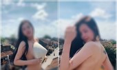 Cô gái để ngực trần quay clip ở Hội An nhận ở đoàn kịch, NSND Hồng Vân nói gì?