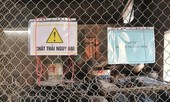 Cận cảnh nơi chứa số dầu thải đổ vào nguồn nước sạch sông Đà