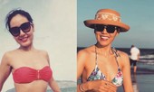 Loạt ảnh bikini nóng 'bỏng mắt’ của ca sĩ Phương Linh