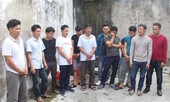 Bắt quả tang 12 đối tượng đang sát phạt trên sới lúc rạng sáng
