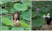 Bộ ảnh khoả thân ở đầm sen: Chơi ảnh nude nên cân nhắc cho có văn hoá văn minh