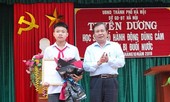 Hà Nội tặng bằng khen cho học sinh cứu em nhỏ đuối nước