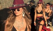 Thiên thần nội y Josephine Skriver siêu quyến rũ ở lễ hội âm nhạc Mỹ