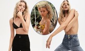 'Búp bê' Thụy Điển Elsa Hosk sắc vóc gợi cảm với vòng eo 58