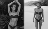 Ngất ngây ngắm ảnh bikini của bạn gái 'Người vận chuyển'