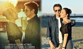 Củng Lợi và chồng 71 tuổi tình tứ mặn nồng trên báo Pháp