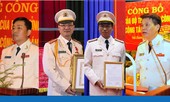 Nhiều tân giám đốc công an tỉnh vừa được bổ nhiệm