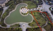 Báo cáo hàng loạt bất cập về bãi xe ngầm trong công viên Cầu Giấy