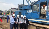 Cầu vượt sông Tô Lịch xây dựng trong 175 ngày