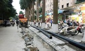 Vụ đào đường, lắp ống bán nước trái phép: Sở Xây đựng Hà Nội nói gì?