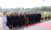 Lãnh đạo Đảng, Nhà nước vào Lăng viếng Chủ tịch Hồ Chí Minh