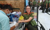 Tuổi trẻ Công an nhân dân hiến máu tình nguyện vì cộng đồng