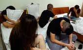 Cảnh sát bắt quả tang bốn đôi nam nữ mua bán dâm