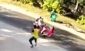 Phó trưởng Công an xã bị thương khi bắt 2 tên trộm