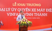 Khai trương đại lý ủy quyền xe máy điện VinFast Vĩnh Thành