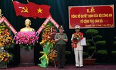 Bổ nhiệm lãnh đạo Công an Tiền Giang, Hà Nội, TAND Thừa Thiên-Huế
