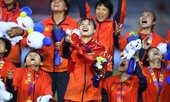 Khoảnh khắc tuyển nữ Việt Nam vỡ òa trong niềm vui vô địch SEA Games
