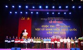 Trao 29 giải nhất tại kỳ thi Olympic Vật lý sinh viên 2019