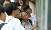 Trên 99% thí sinh đến làm thủ tục thi THPT quốc gia