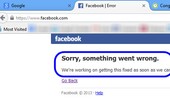 Facebook gặp lỗi, người dùng gặp nhiều khó khăn