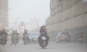 Ô nhiễm không khí kinh hoàng khắp Bắc Bộ vào sáng và tối