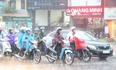 Gió mùa đông bắc gây mưa lớn khắp Bắc Bộ, Trung Bộ