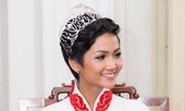 Hoa hậu H’Hen Niê làm đại sứ hình ảnh áo dài tại TPHCM
