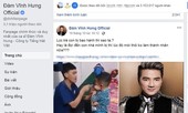 Facebook Đàm Vĩnh Hưng kích động bạo lực, vi phạm pháp luật cần bị xử lý