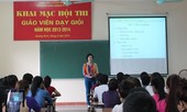 Giáo viên thi dạy giỏi: Thầy cô còn 'diễn', dạy học sinh thế nào?