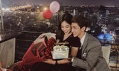 Á hậu Phương Nga-Bình An đón Valentine lãng mạn sau công khai