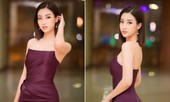 Hoa hậu Mỹ Linh vai trần gợi cảm làm giám khảo Người đẹp Kinh Bắc
