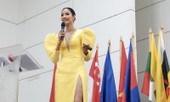 Hoàng Thuỳ gây ấn tượng mạnh ở Philippines không kém cạnh H'hen Niê