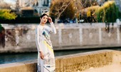 Hoa hậu Ngọc Hân: Sẽ qua thôi, một ngày buồn cùng Notre-Dame de Paris…