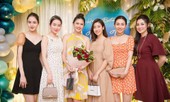 Á hậu Thanh Tú rạng rỡ tái xuất trong tiệc sinh nhật bên dàn Hoa, Á hậu